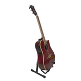 MJ Audio SG70 Guitar Folding A-Frame Stand for Acoustic and Electric Guitar