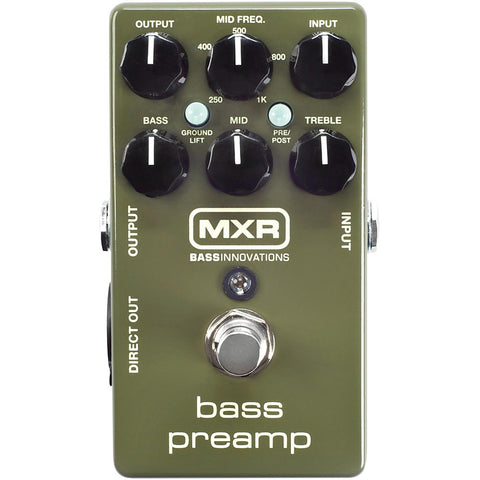MXR M81 Bass Preamp Pedal - CBN Music Warehouse