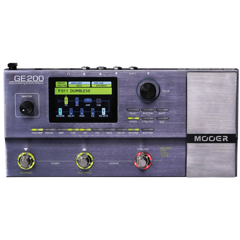 Mooer Audio GE200 Multi Effects Processor Pedal - CBN Music Warehouse