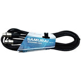 Roxtone SMXX200L3 Samurai Series Microphone Cable - 10 foot