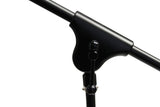 MJ Audio SD215 Tripod Microphone Stand with Extending Boom - Height Adjustable - CBN Music Warehouse