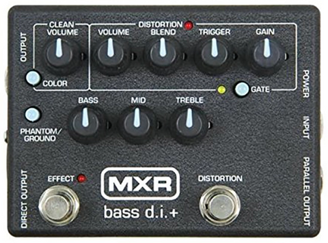 MXR M80 Bass Direct Box with Distortion Guitar Effects Pedal