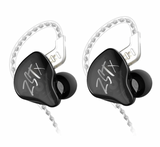 KZ ZST X Black BUNDLE - in-Ear Headphones (Black Without Mic) + Genuine KZ Carrying Case