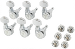 Fender Locking Stratocaster/Telecaster Machine Heads, All Short, Chrome (6)