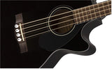 Fender CB-60SCE Black Acoustic Bass - CBN Music Warehouse