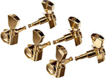 Gibson Accessories Modern Tuning Machine Heads - Gold w/Metal Buttons - CBN Music Warehouse