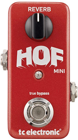 TC Electronic Hall of Fame Mini compact Reverb Pedal - CBN Music Warehouse