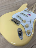 Fender Artist Series Yngwie Malmsteen Stratocaster Electric Guitar Vintage White Maple