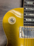 Gibson Custom Shop Murphy Lab 1957 Les Paul Goldtop Darkback Reissue Double Gold Light Aged