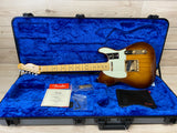 Fender 75th Anniversary Commemorative Telecaster Electric Guitar, 2-Color Bourbon Burst