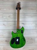 EVH Wolfgang Standard QM Electric Guitar - Transparent Green with Baked Maple Fingerboard