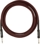Fender Professional Series Instrument Cables, 10', Red Tweed - CBN Music Warehouse