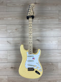 Fender Artist Series Yngwie Malmsteen Stratocaster Electric Guitar Vintage White Maple