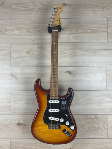 Fender Player Stratocaster Plus Top - Tobacco Sunburst with Pau