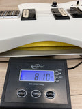 Fender Jim Root Signature Jazzmaster V4 with Ebony Fingerboard, Flat White
