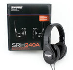 Shure SRH240A Professional Around-Ear Stereo Headphones - CBN Music Warehouse