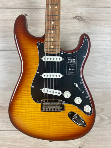 Fender Player Stratocaster Plus Top - Tobacco Sunburst with Pau Ferro Fingerboard