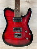 Fender Special Edition Custom Telecaster FMT HH - Black Cherry Burst