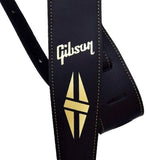 Gibson ASSD-BLK The Split-Diamond Guitar Strap - Black