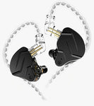 KZ ZSN PRO X Dual Driver 1BA+1DD Hybrid Metal In-Ear Monitor Earbuds - No Mic Black