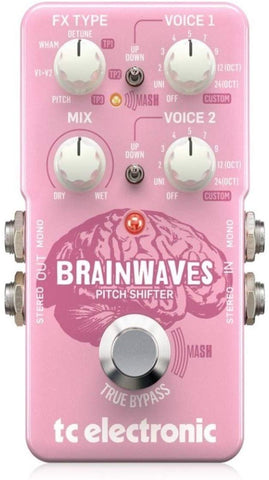 TC Electronic Brainwaves Pitch Shifter/Harmonizer Pedal - CBN Music Warehouse