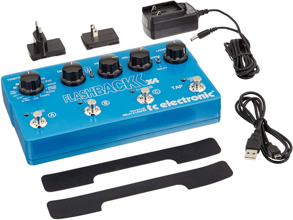 ギター Tc electronic flashback x4 delay looper TC Electronic Flashback 2 X4 Delay and Looper Effects Pedal