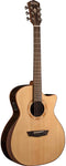 Washburn Comfort Series WCG20SCE Acoustic-Electric Guitar Natural - CBN Music Warehouse